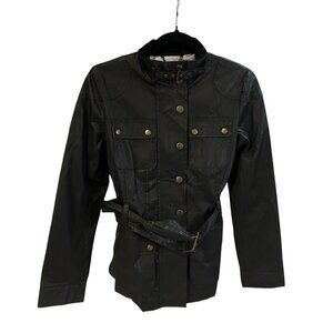 Banana Republic Waxed Black Jacket Size Small ASO Bella Swan Twilight